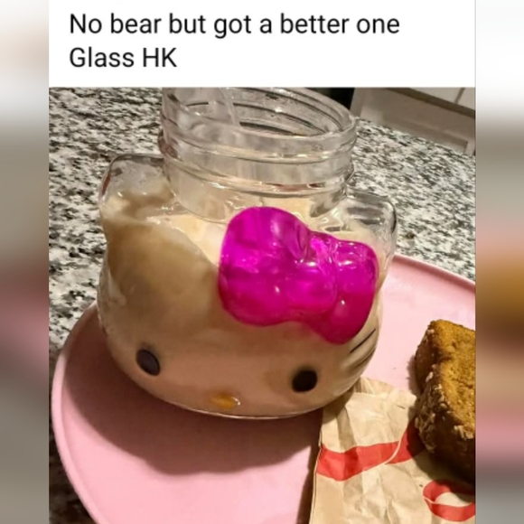 NWT Hello Kitty Bath Salt In Glass Jar - Picture 3 of 3